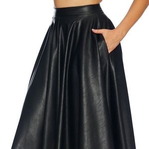 SOLD Route 66 Pocket Midi Skirt